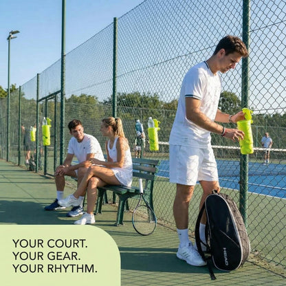 Breeze Tennis Fence Bracket | Heavy-Duty, Ultra-Portable Storage Solution - Hartwella