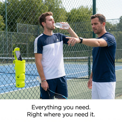 Breeze Tennis Fence Bracket | Heavy-Duty, Ultra-Portable Storage Solution - Hartwella