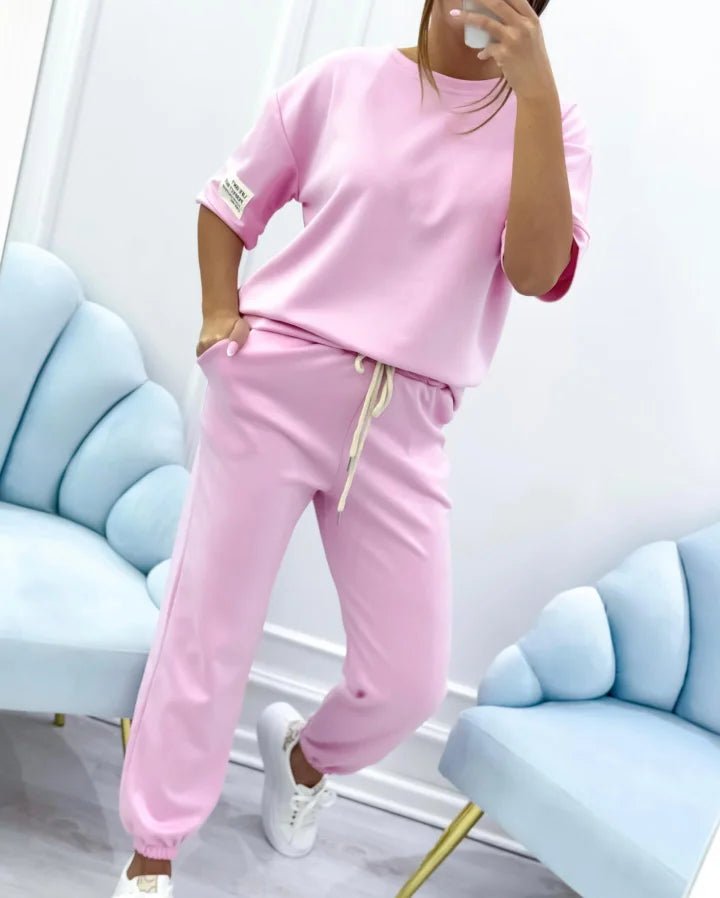 Breezy Charm Outfit | Cotton-Linen Blend - Hartwella