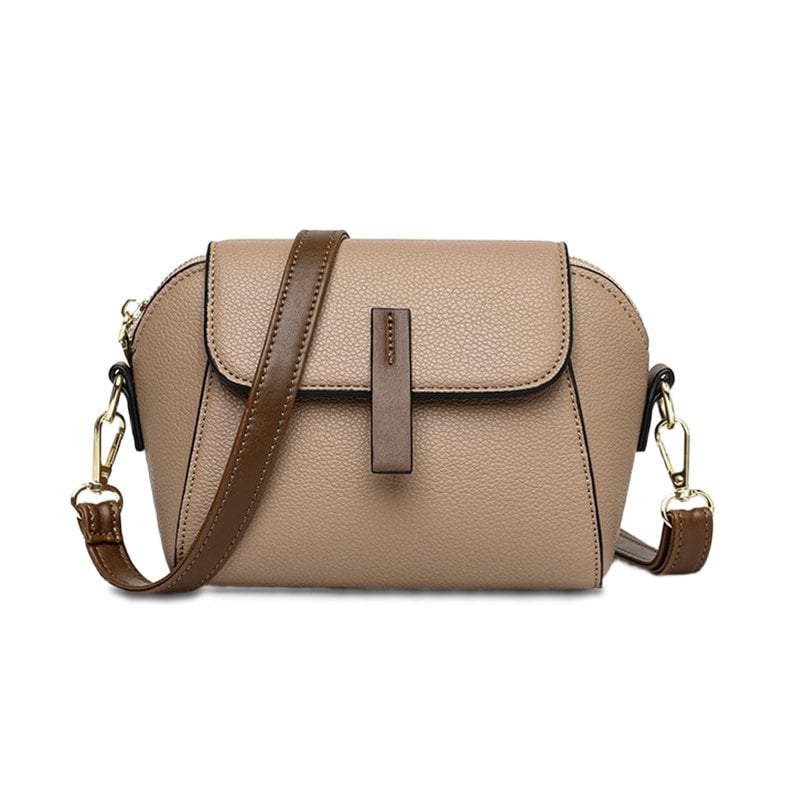 Breezy Leather Crossbody Bag | Adjustable Strap, Compact Design for Women - Hartwella
