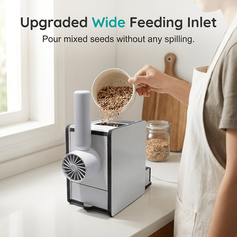 Breezy Seed Separator | Rechargeable, Compact Design - Hartwella