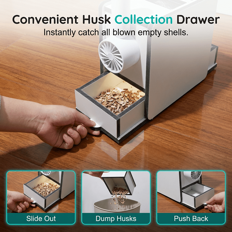 Breezy Seed Separator | Rechargeable, Compact Design - Hartwella