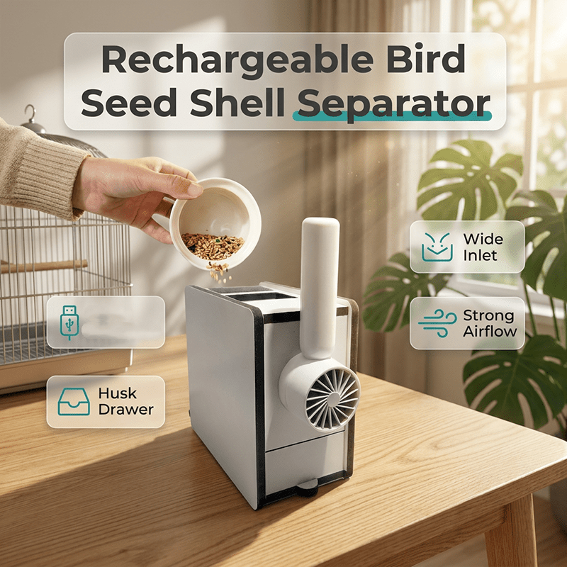 Breezy Seed Separator | Rechargeable, Compact Design - Hartwella
