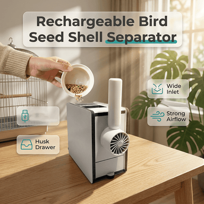 Breezy Seed Separator | Rechargeable, Compact Design - Hartwella