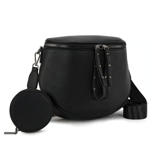 Breezy Sling Bag | Leather, Spacious Design for Women and Men - Hartwella
