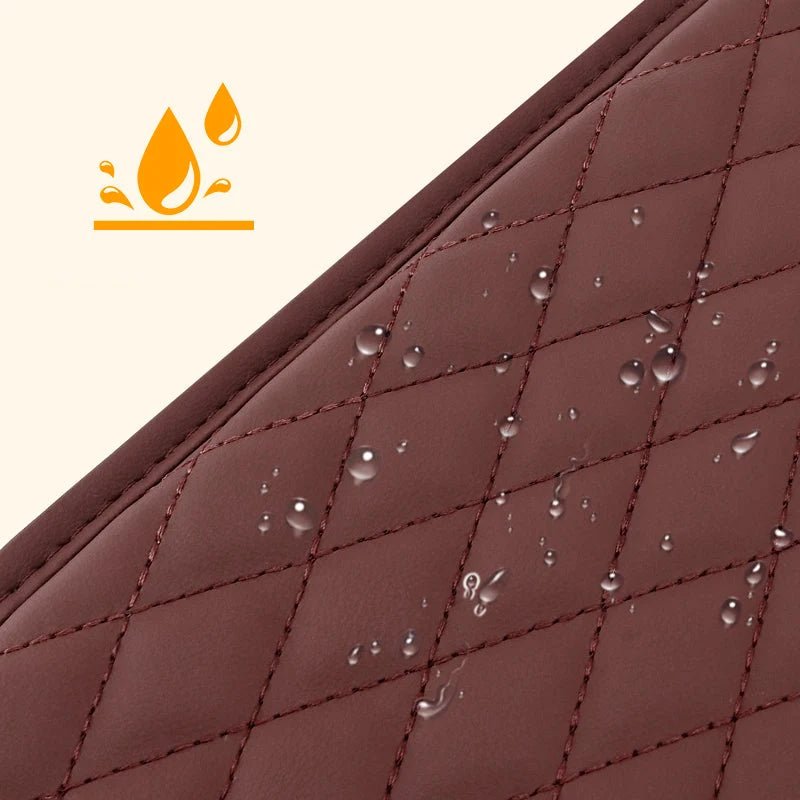 Brenix Booster Cushion | Faux Leather, High-Density Foam, Universal Fit - Hartwella