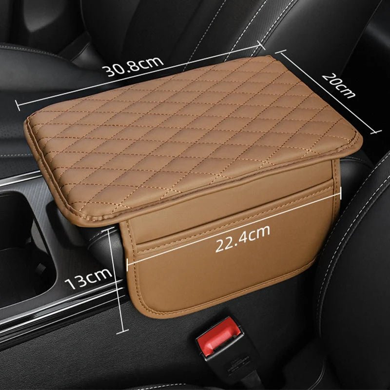 Brenix Booster Cushion | Faux Leather, High-Density Foam, Universal Fit - Hartwella
