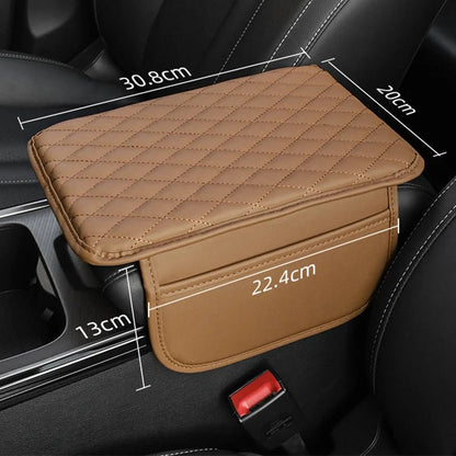 Brenix Booster Cushion | Faux Leather, High-Density Foam, Universal Fit - Hartwella