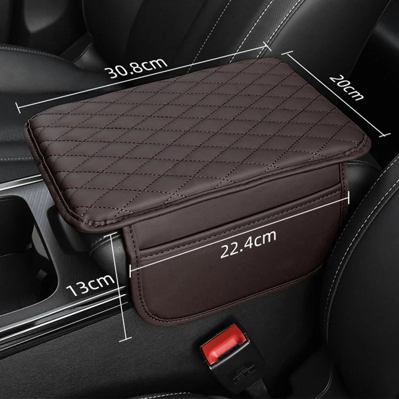 Brenix Booster Cushion | Faux Leather, High-Density Foam, Universal Fit - Hartwella