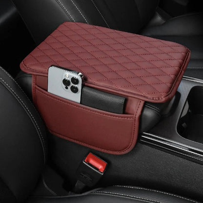 Brenix Booster Cushion | Faux Leather, High-Density Foam, Universal Fit - Hartwella