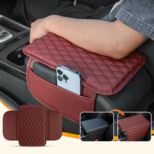 Brenix Booster Cushion | Faux Leather, High-Density Foam, Universal Fit - Hartwella