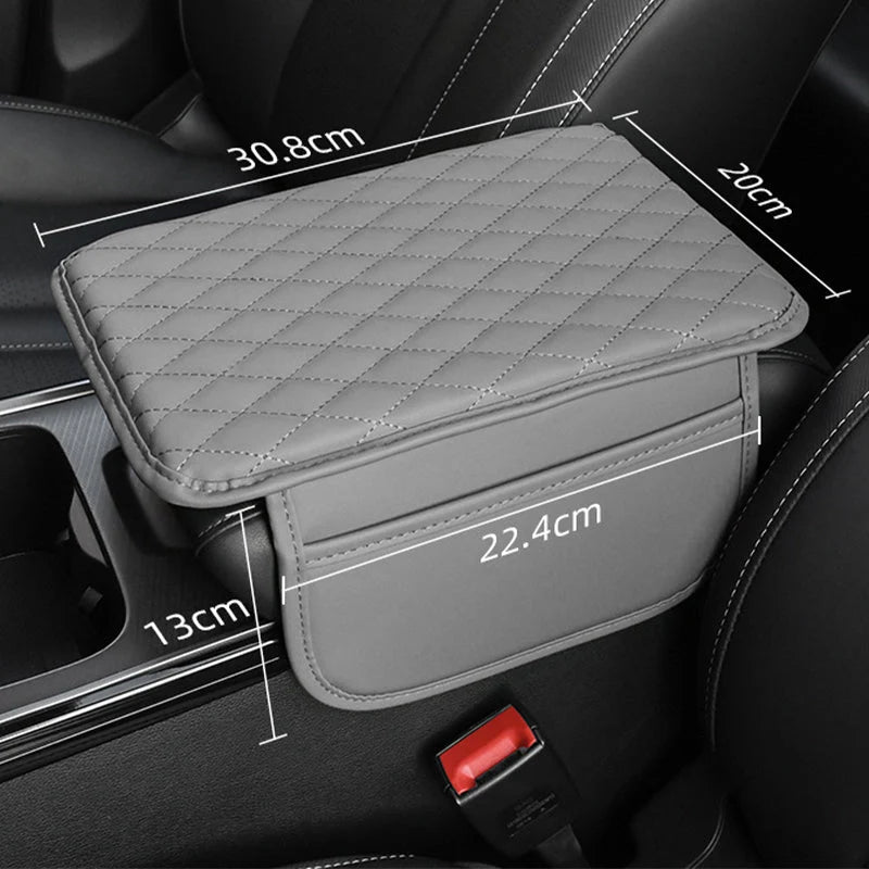 Brenix Booster Cushion | Faux Leather, High-Density Foam, Universal Fit - Hartwella