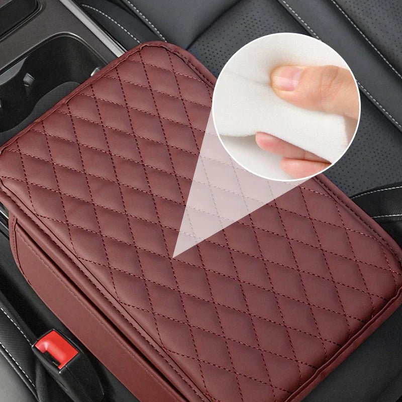 Brenix Booster Cushion | Faux Leather, High-Density Foam, Universal Fit - Hartwella