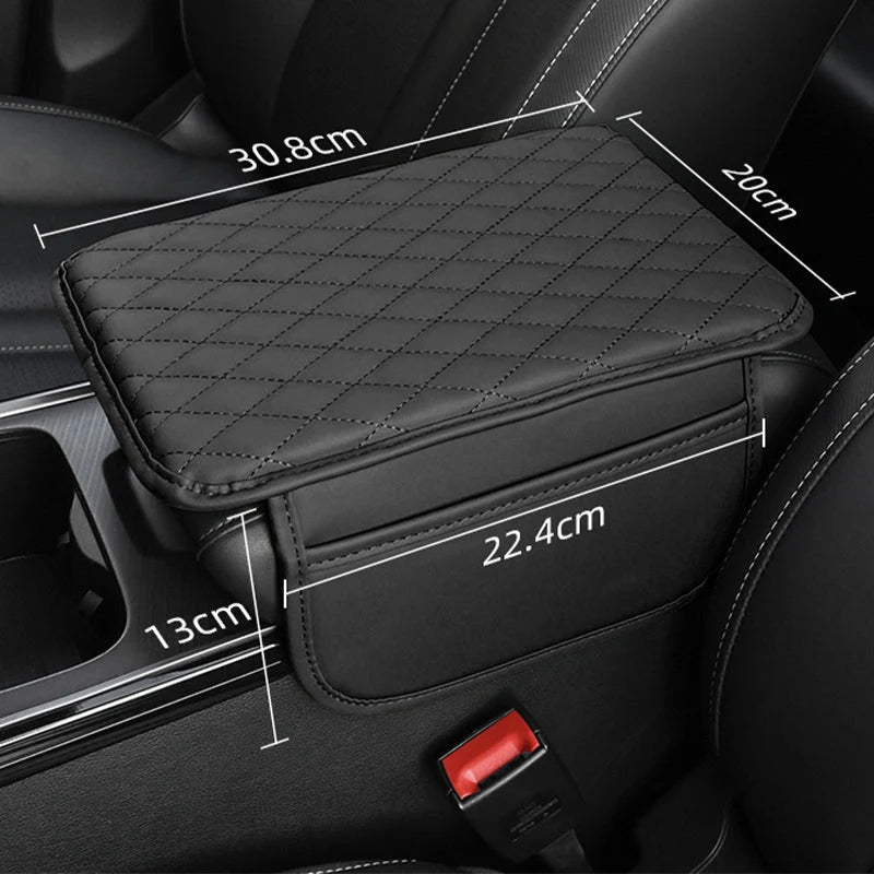 Brenix Booster Cushion | Faux Leather, High-Density Foam, Universal Fit - Hartwella