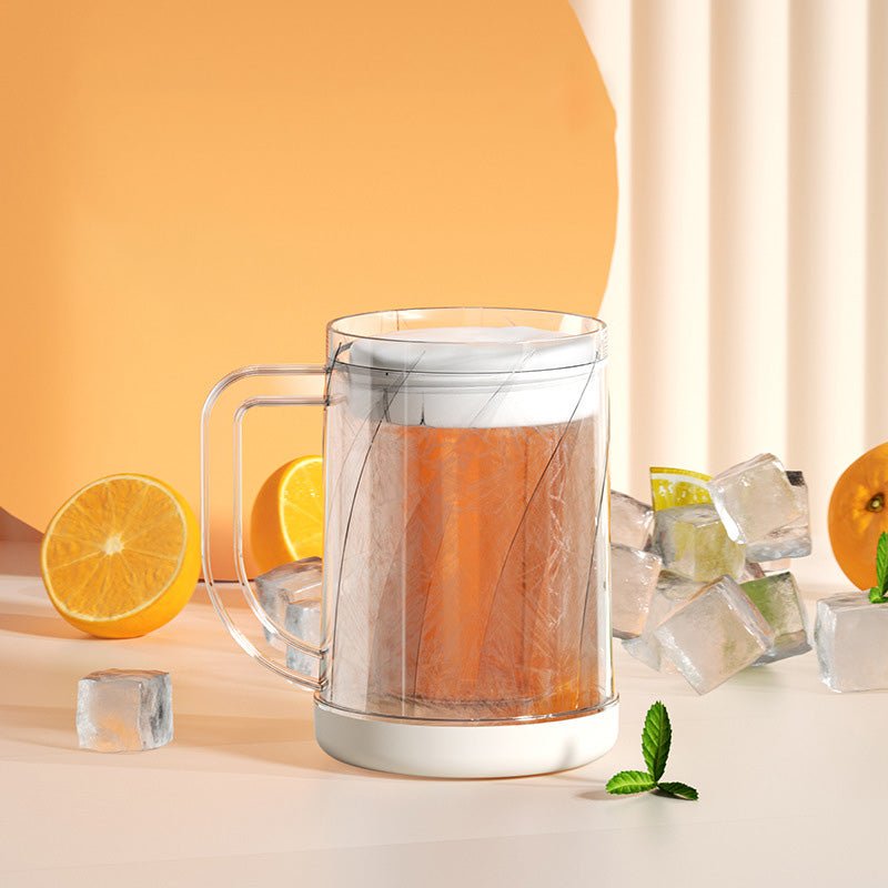 Brewster Custom Beer Glasses | Double-Wall, BPA-Free, Ergonomic Handle - Hartwella