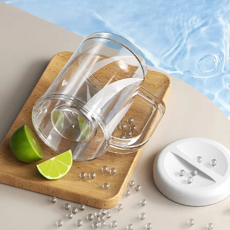 Brewster Custom Beer Glasses | Double-Wall, BPA-Free, Ergonomic Handle - Hartwella