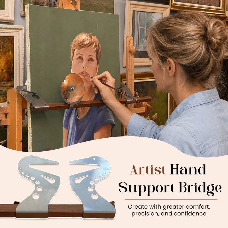 Brio Hand Bridge | Adjustable Height Support for Precision Art - Hartwella