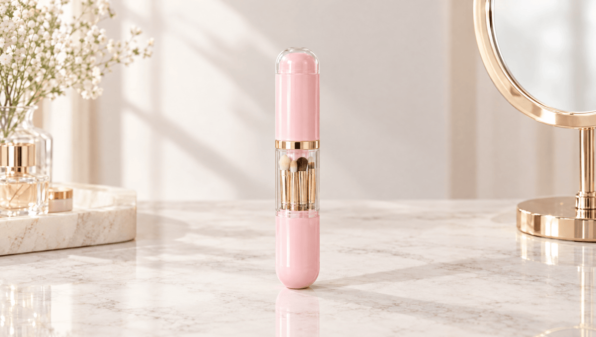 Brista™ Portable Retractable Makeup Brush Set