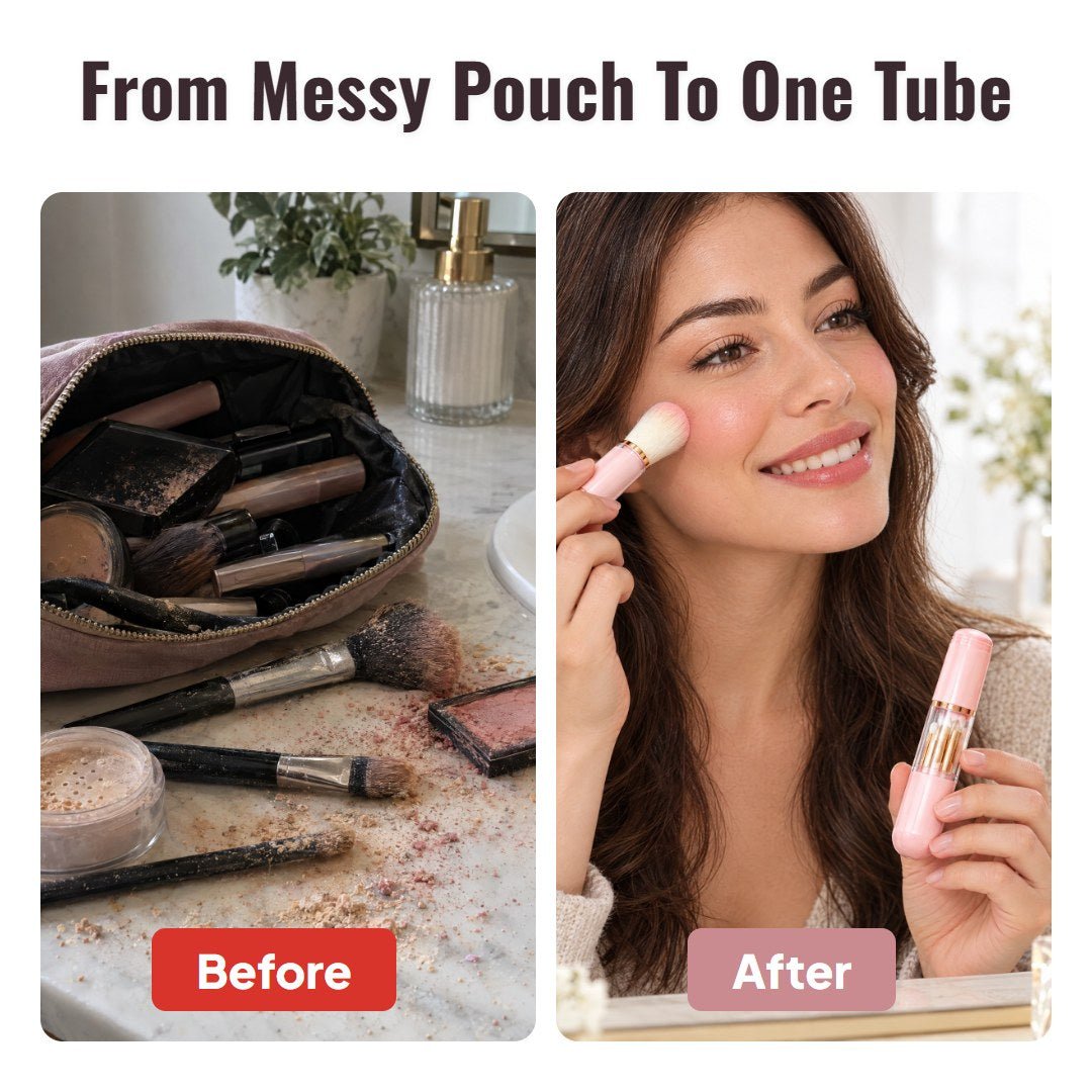 Brista™ Portable Retractable Makeup Brush Set