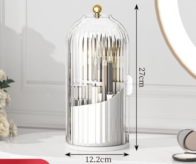 BristleWall Toothbrush Holder | Wall-Mounted, Dustproof with Cover - Hartwella