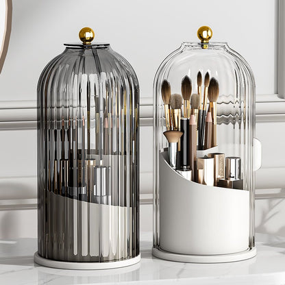 BristleWall Toothbrush Holder | Wall-Mounted, Dustproof with Cover - Hartwella