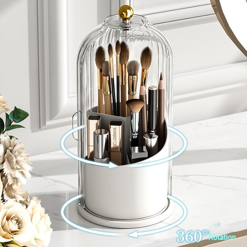 BristleWall Toothbrush Holder | Wall-Mounted, Dustproof with Cover - Hartwella