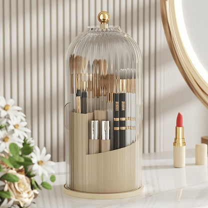 BristleWall Toothbrush Holder | Wall-Mounted, Dustproof with Cover - Hartwella