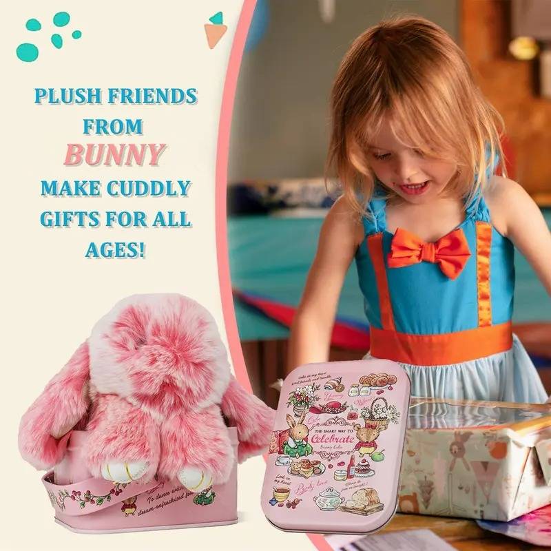 Bunny Charm Keychain | Ultra - Soft Faux Fur, Cute Design - Hartwella