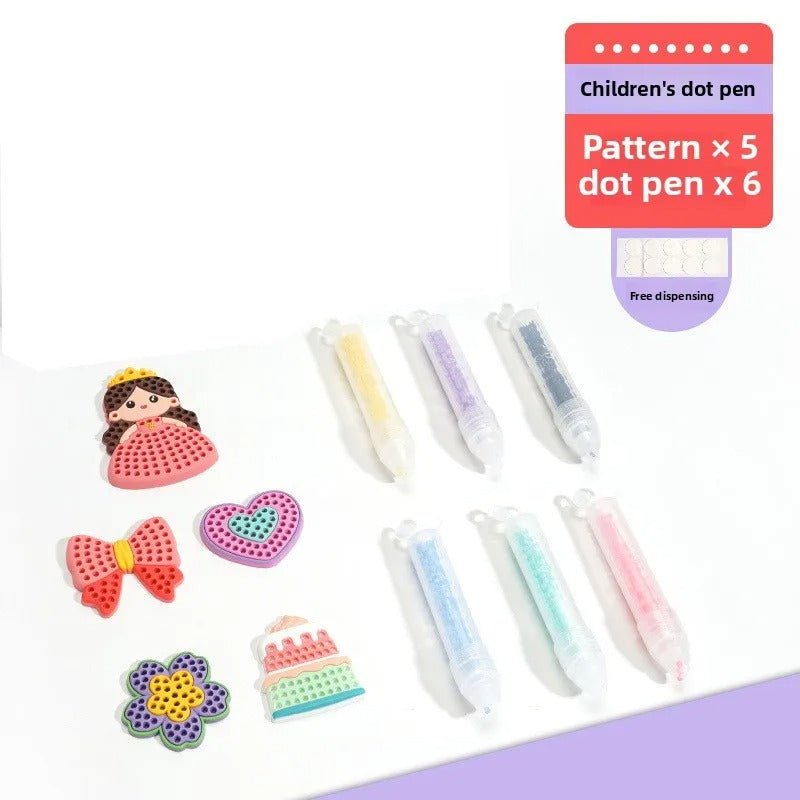 Buzzy Bead Craft Kit | Creative DIY Set for Kids, Non-Toxic - Hartwella
