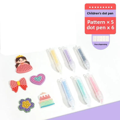 Buzzy Bead Craft Kit | Creative DIY Set for Kids, Non-Toxic - Hartwella