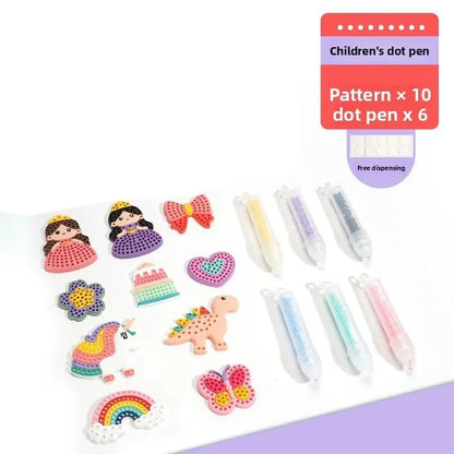 Buzzy Bead Craft Kit | Creative DIY Set for Kids, Non-Toxic - Hartwella