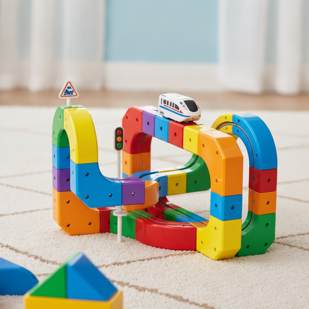 Railix™ Magic Cube Rail Track Set (51 pcs)