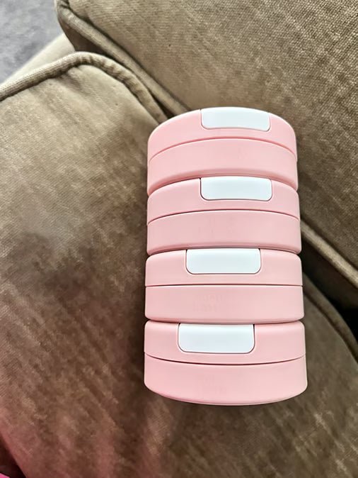 Calyx Travel Bottles for Toiletries | Leakproof Magnetic Stackable Containers - Hartwella