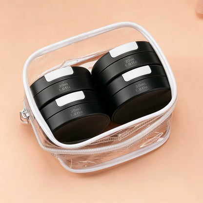 Calyx Travel Bottles for Toiletries | Leakproof Magnetic Stackable Containers - Hartwella