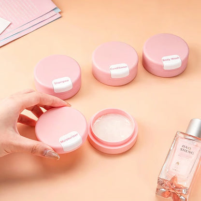 Calyx Travel Bottles for Toiletries | Leakproof Magnetic Stackable Containers - Hartwella