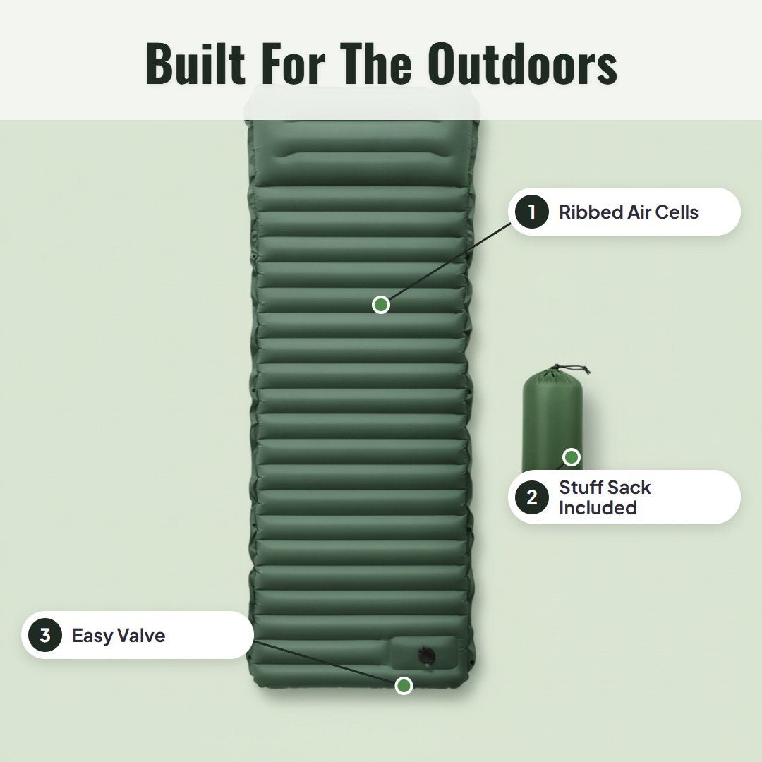 Campo™ Ultralight Inflatable Camping Mattress - Hartwella