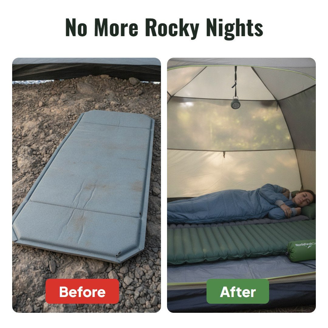 Campo™ Ultralight Inflatable Camping Mattress - Hartwella