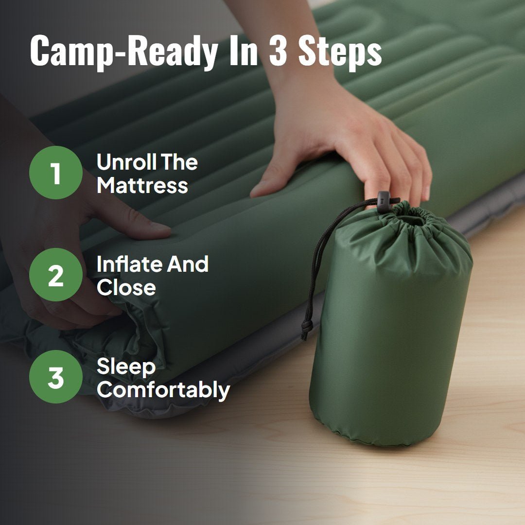 Campo™ Ultralight Inflatable Camping Mattress