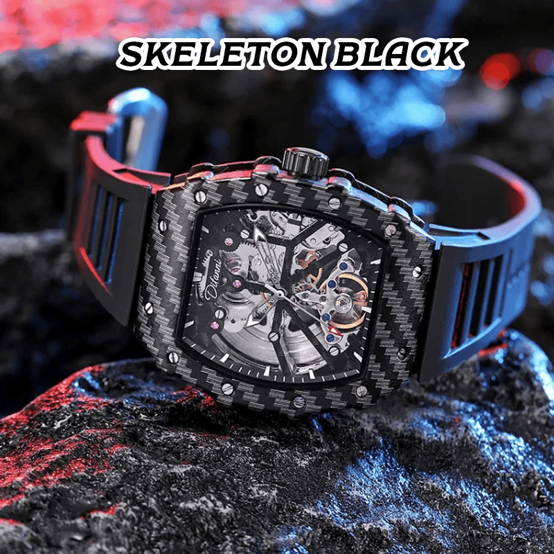 CarbonX Automatic Watch | Carbon Fiber, Waterproof - Hartwella