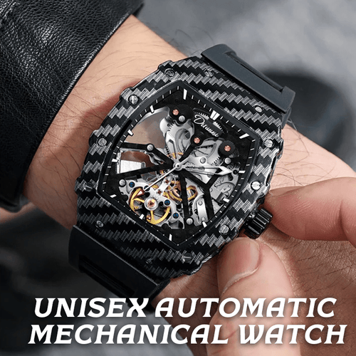 CarbonX Automatic Watch | Carbon Fiber, Waterproof - Hartwella