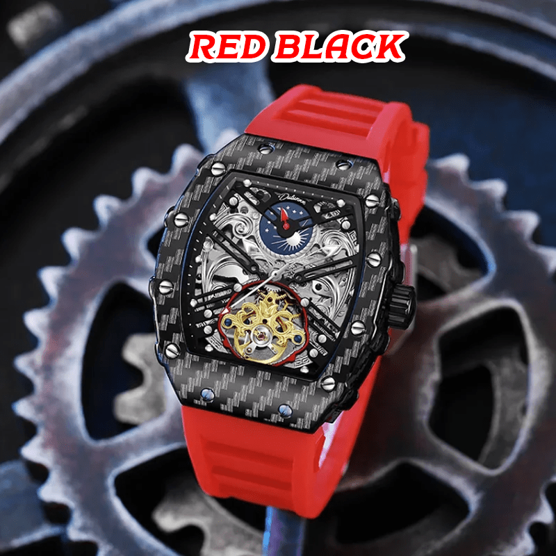 CarbonX Automatic Watch | Carbon Fiber, Waterproof - Hartwella