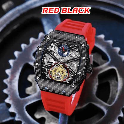 CarbonX Automatic Watch | Carbon Fiber, Waterproof - Hartwella