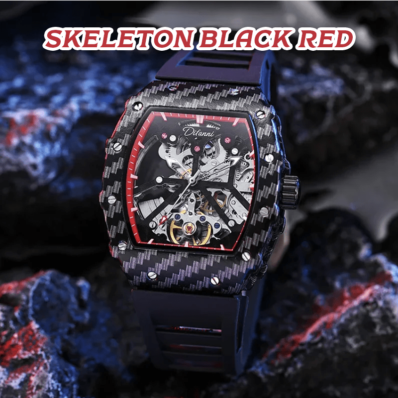 CarbonX Automatic Watch | Carbon Fiber, Waterproof - Hartwella