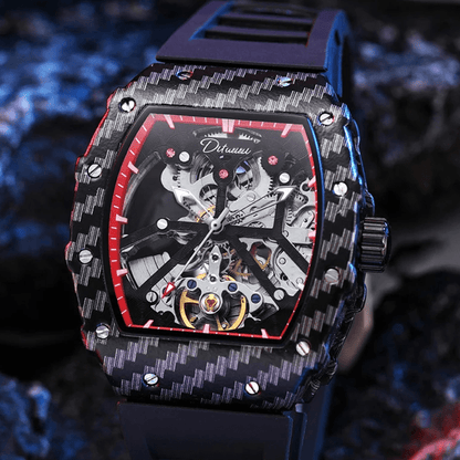CarbonX Automatic Watch | Carbon Fiber, Waterproof - Hartwella