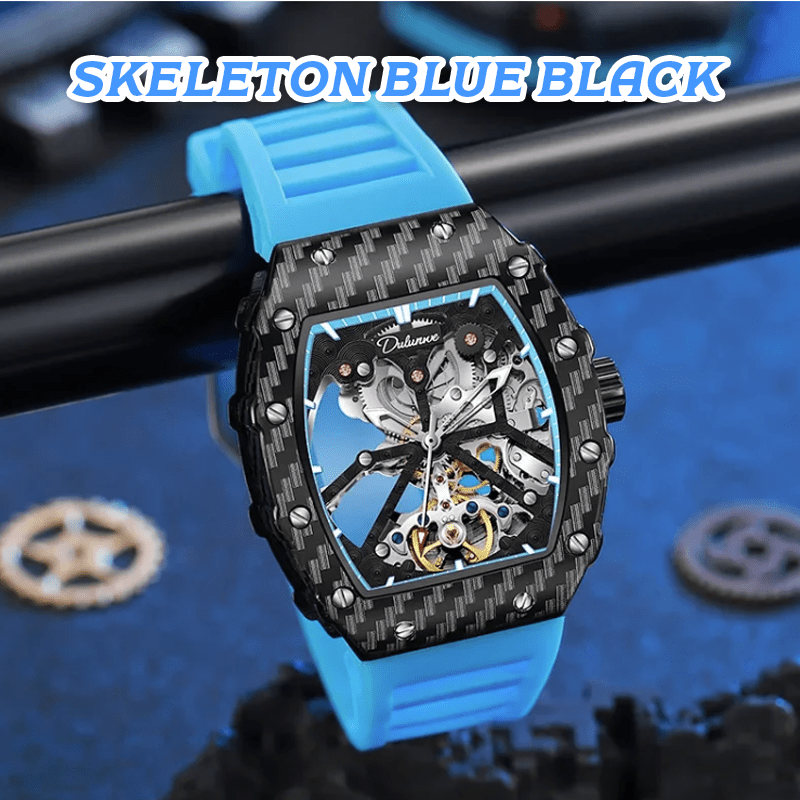 CarbonX Automatic Watch | Carbon Fiber, Waterproof - Hartwella