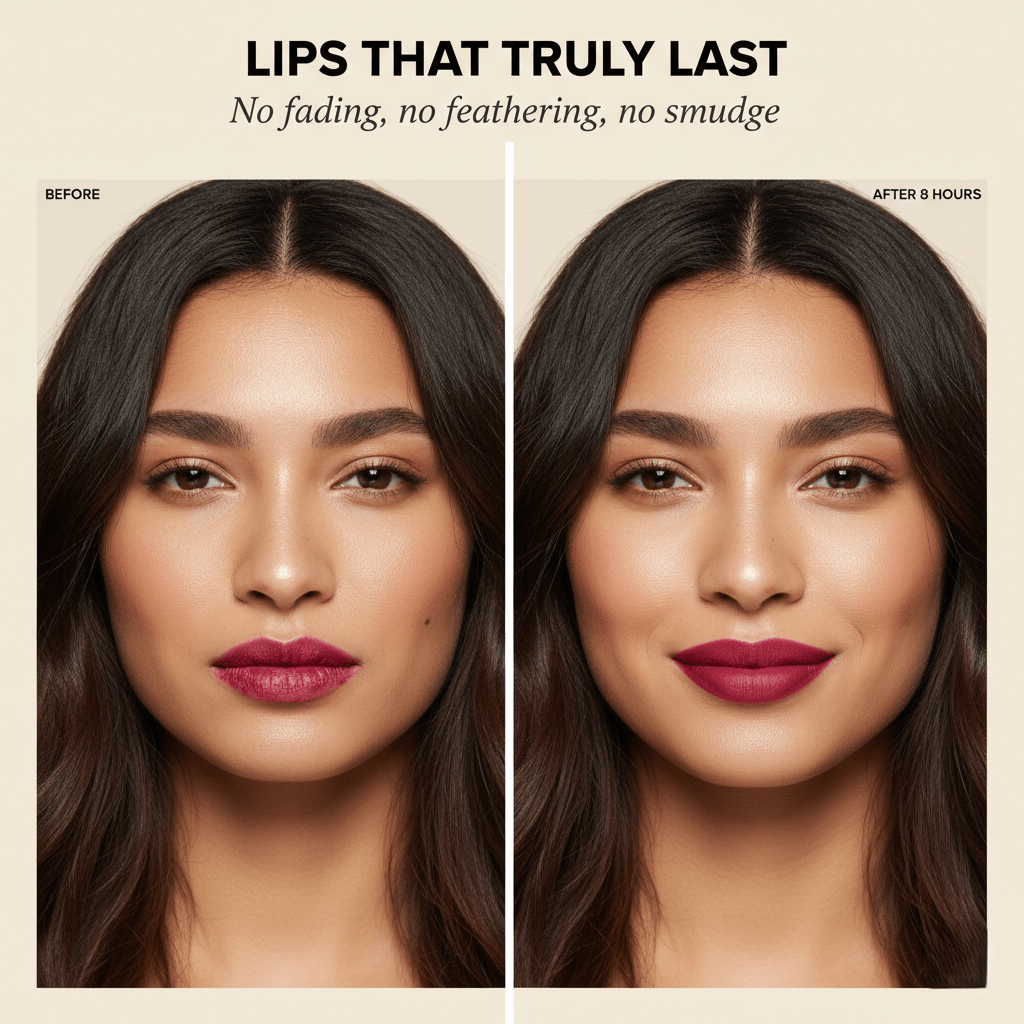 Carmelle Lip Duo | Waterproof Matte Lipstick & Lip Liner - Hartwella
