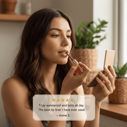 Carmelle Lip Duo | Waterproof Matte Lipstick & Lip Liner - Hartwella