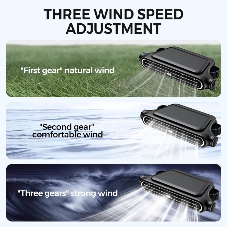 Caro Car Seat Fan | Dual-Turbine, USB Rechargeable, Adjustable Airflow - Hartwella