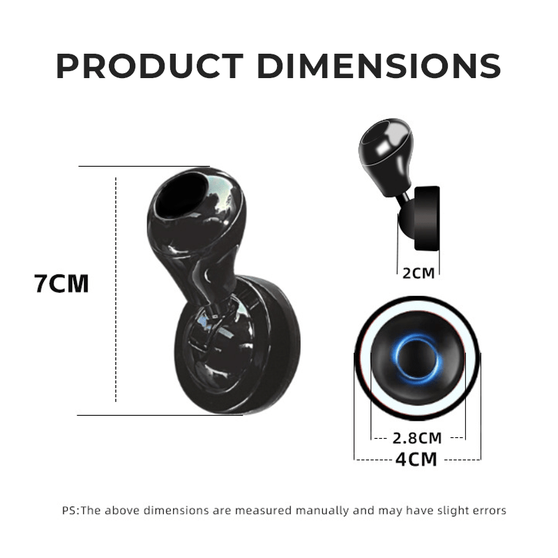 Caro One - Button Start Lever | Ergonomic Grip, Durable Alloy - Hartwella