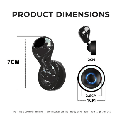 Caro One - Button Start Lever | Ergonomic Grip, Durable Alloy - Hartwella